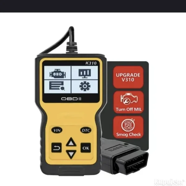 OBD2 Auto Dijagnostički Skener K310 Pro - Čitač Kodova Grešaka