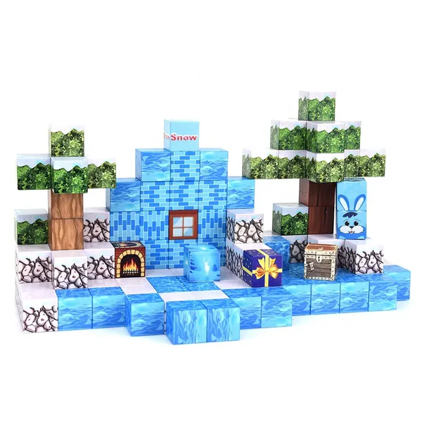 minecraft magnetne kocke 144 delova