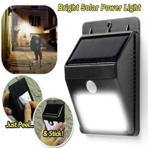 Solarna led lampa sa senzorom pokreta - Slika 2