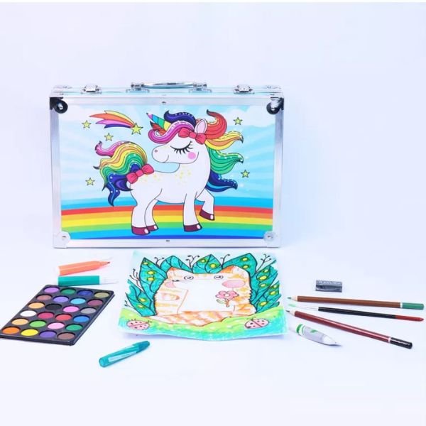 Set za dečiju kreativnost i crtanje 145 delova