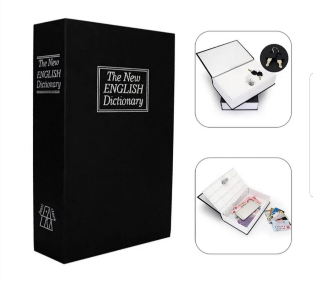 knjiga sef za cuvanje novca