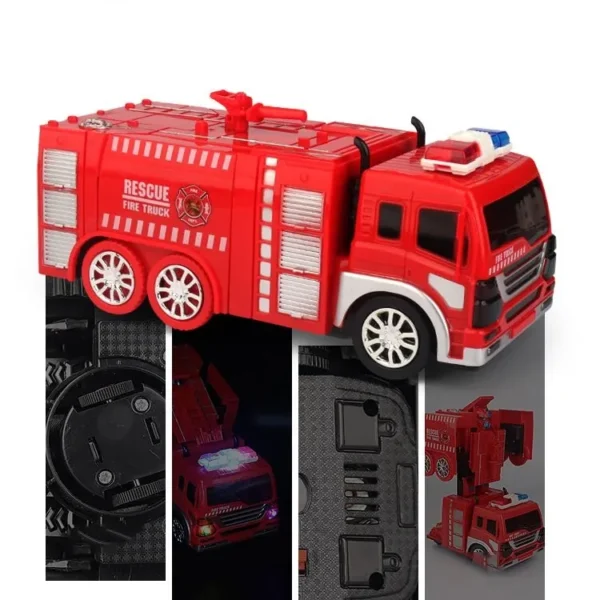 Robot i vatrogasni kamion 2u1