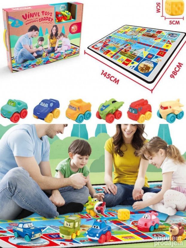 Tepih sa auticima-drustvena igra