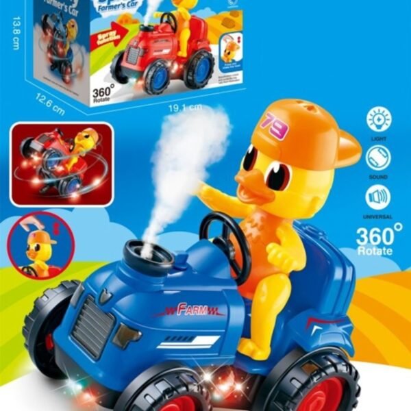 Traktor sa patkicom – svetlosni i parni efekti