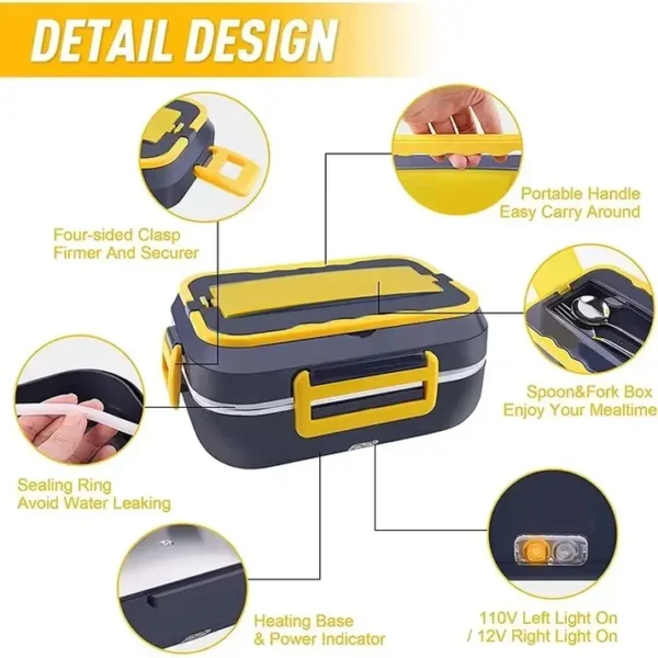 Električna grejna posuda za hranu