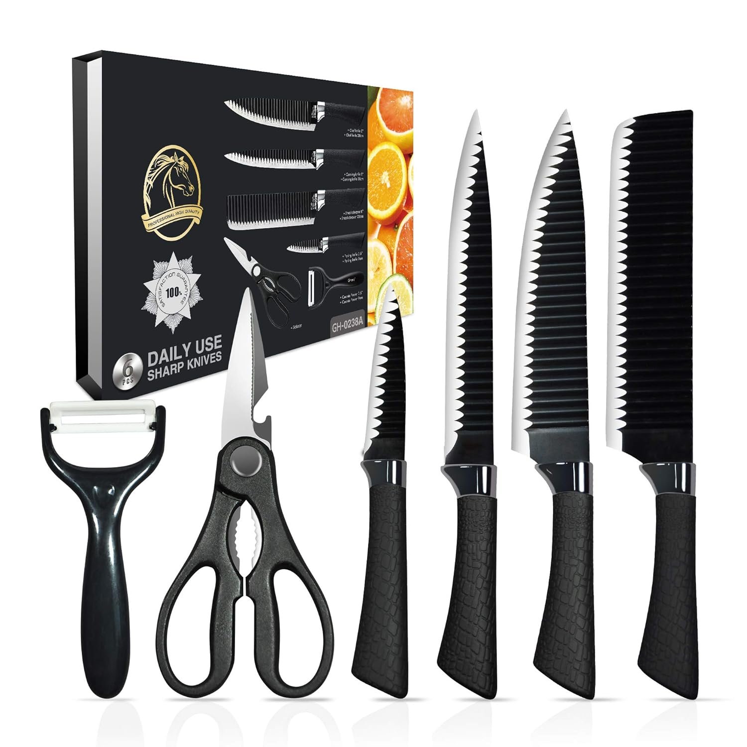 Set Kuhinjskih Noževa 6u1