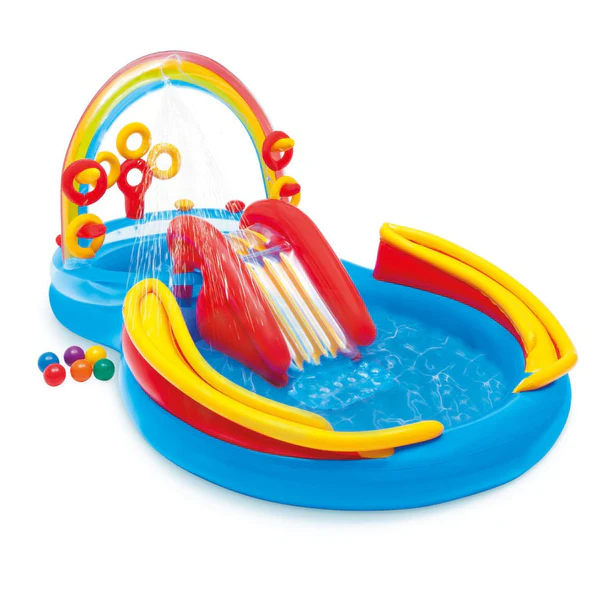 bebi bazen sa toboganom